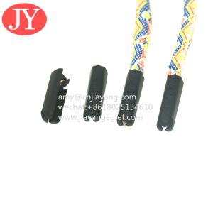 Quality Jiayang 4.8*22mm U shape aglet metal crimp metal string tips metal aglet for sale custom logo for sale