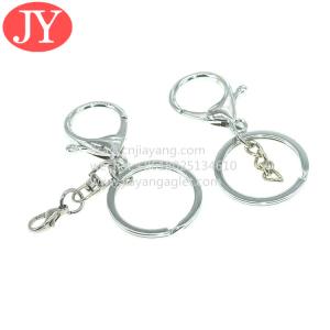 Quality handware factory manufacture snap hook belt lanyard carabiner keychain metal Lobster clasp for sale
