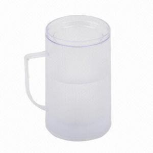 Quality Beer mug/cup/double wall thickness beer glass, eco-friendly for sale