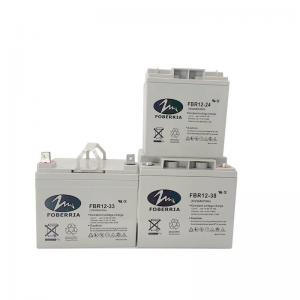 Quality 27kg 12V 33Ah 20HR Battery 38A Gel Lead Acid Battery F2 F1 Terminal For Alarm System for sale