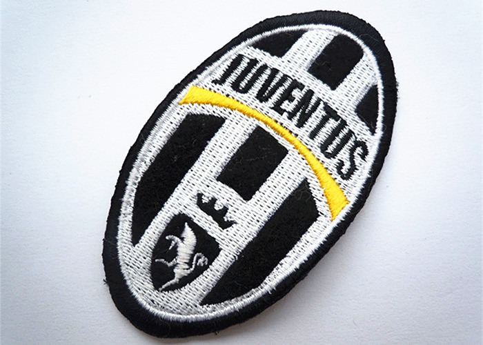 Quality Durable Cotton Custom Clothing Patches Embossed For Bags Decoration for sale