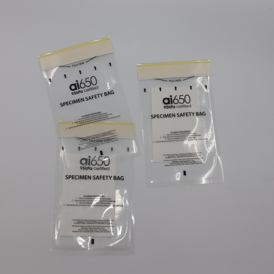 Quality Plastic Clear Specimen Bag Ziplock Medical Specimen Bags For Lab Pathology for sale