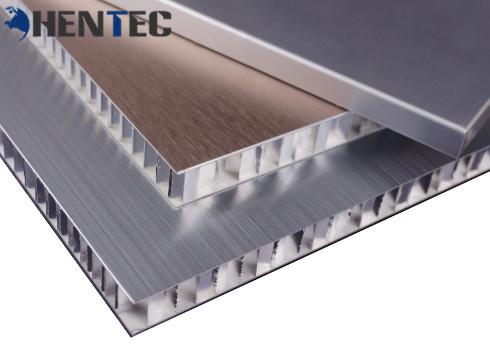 Quality Anodized Construction Aluminum Profile Aluminum Honeycomb Panel With Brushed Finish for sale