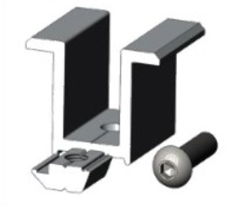 Quality Mid Clamp Solar Roof Mounting Systems for sale