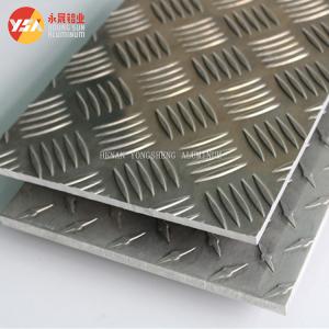 Quality Embossed Aluminum Sheet Price 1060 H24 3003 5052 Checkered Embossing Aluminum for sale