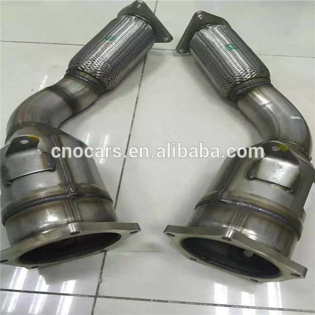 Quality Three Way Car Catalytic Converter Shell for Porsche Cayenne Turbo Cleaner 955113021BX 955113022BX for sale