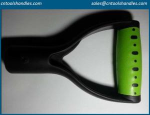 Quality spade plastic D grip handles,spade plastic D handle for sale