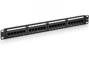 Quality Punch Down Network Patch Panel For 19 " Server Cabinet Unshielded Twisted Pair for sale
