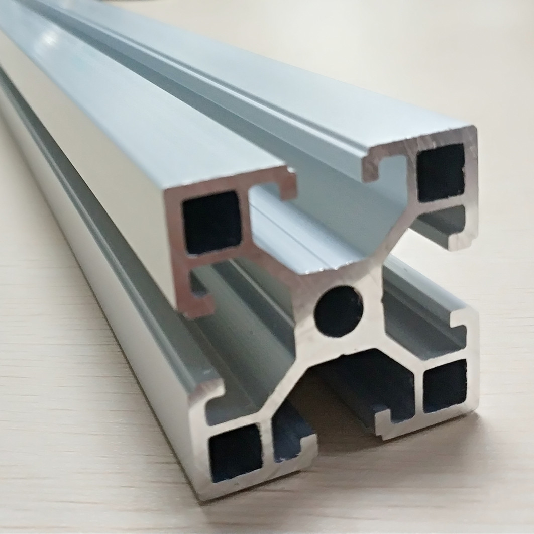 Quality Cold Drawn Aluminum Spare Parts Anodize T Slot Extruded Frame Profile Durable for sale