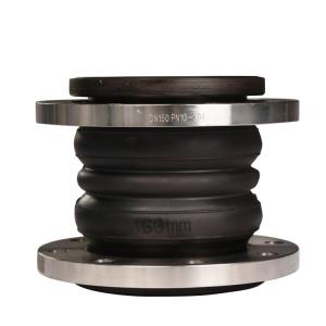 Quality double sphere flexible joint SS304 flange rubber expansion joint for sale