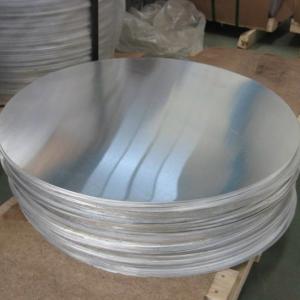 Quality Hot Rolled 1050 1.5MM Circular Aluminum Plate Aluminum Circle Blanks For Cookware for sale