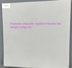 Quality 350gsm - 550gsm Industrial Filter Cloth Polyester Oil Water Repellent For Filter for sale
