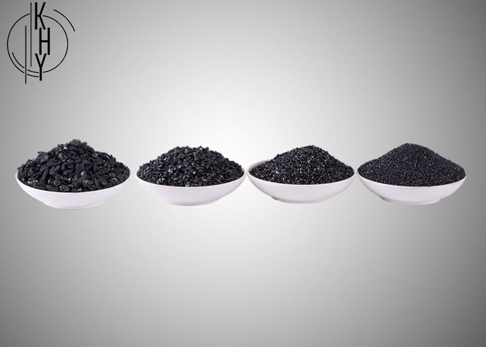 Quality 1 - 2mm 2 - 4mm Anthracite Coal Water Treatment Filter Media For Food Industry for sale