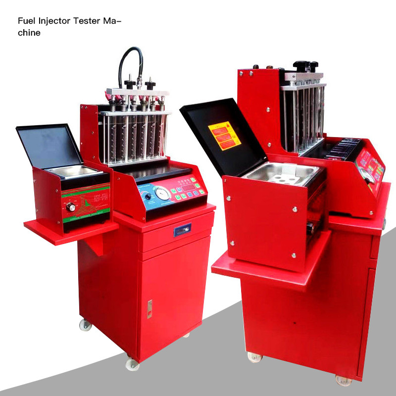 Quality LED Display 50r/Min 0.6Mpa Fuel Injector Tester Machine for sale