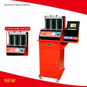 Quality HW-6D 240V Fuel Injector Cleaning Machine 8 Cylinders LED Display for sale