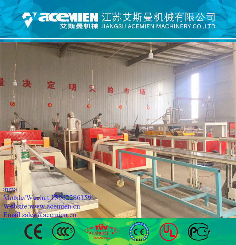 Quality PVC ceiling wall panel plastic extrusion making machine for sale