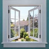Quality Noise Reduction White Aluminium Casement Windows Double Glazed Sound Insulation for sale