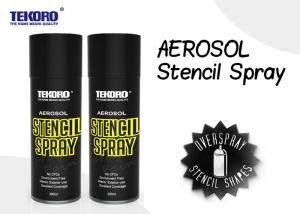 Quality Quick Drying Aerosol Stencil Spray For General Colour Coding And General Marking for sale