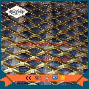 Quality factory supplier false ceiling aluminum expanded metal mesh with powder coating for sale