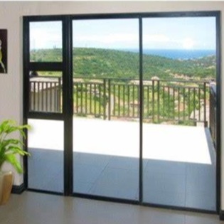 Quality Push And Pull Aluminum Sliding Door No Border Heat Insulation for sale