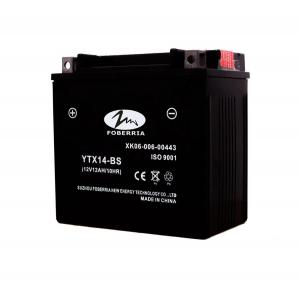Quality AGM MF Battery YTX14-BS  Motorcycle Lead Acid Battery 12V 12AH for sale