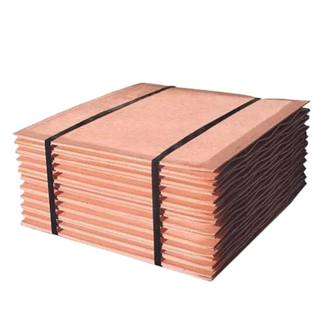 Quality Pure Copper Cathode Plate Sheet For Electrical Wiring Base Material 105Kg 914mm for sale