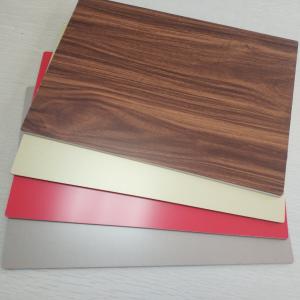 Quality 4mm ACP 3D Wood Grain Aluminum Composite Panel PE Coated Fluorocarbon Coatings for sale