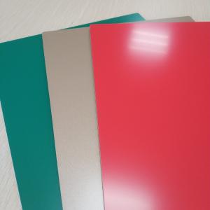 Quality Fire Resistance Aluminium Composite Panel , Alu Composite Panel High Gloss Spectra Wood for sale