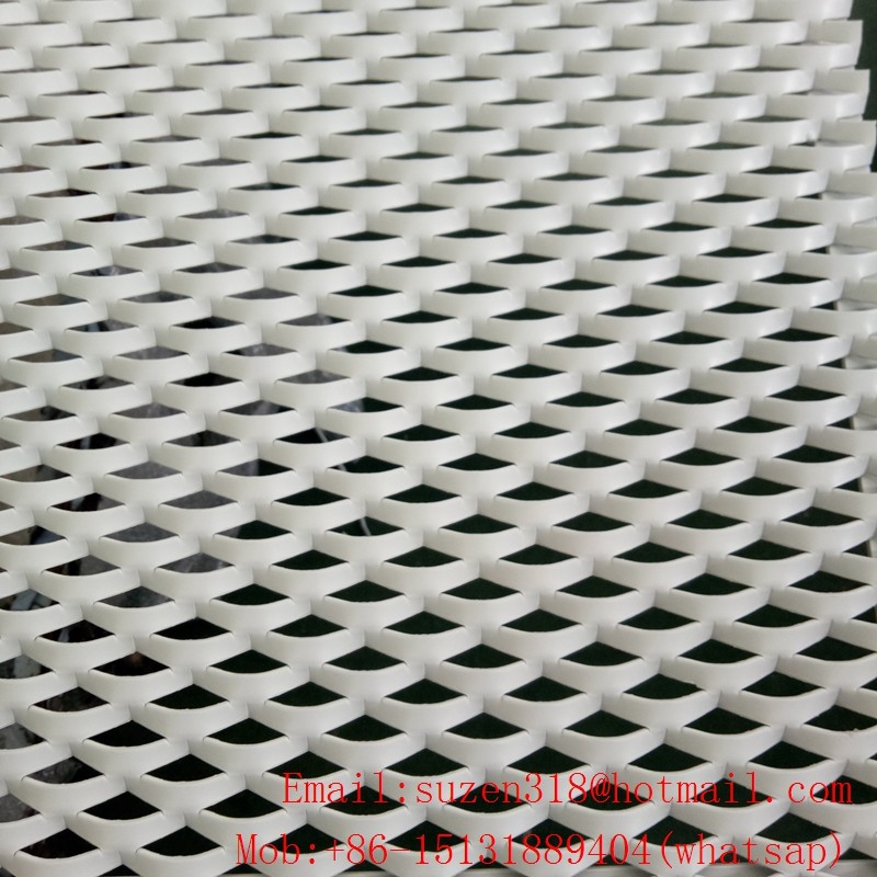 Quality oem aluminum decorative expandable sheet metal architectural mesh for sale
