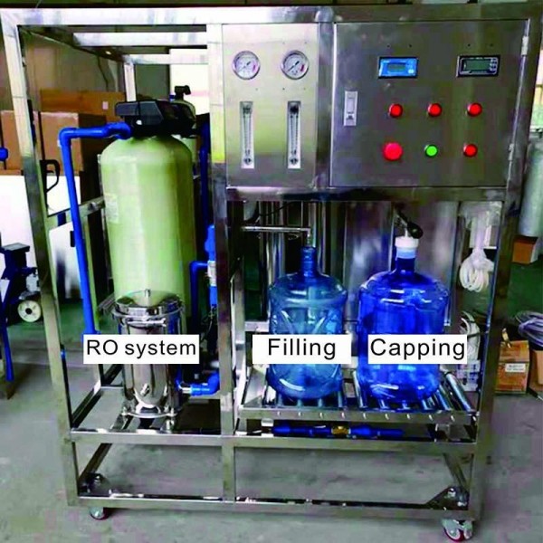 Quality 5 Gallon Bottled Water Filtering Filling Machine for sale