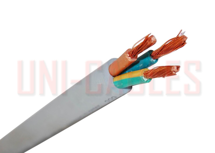 Quality BS6500 BS7919 Rubber Insulated Cable , Tough Rubber Flexible Power Cord Cable for sale