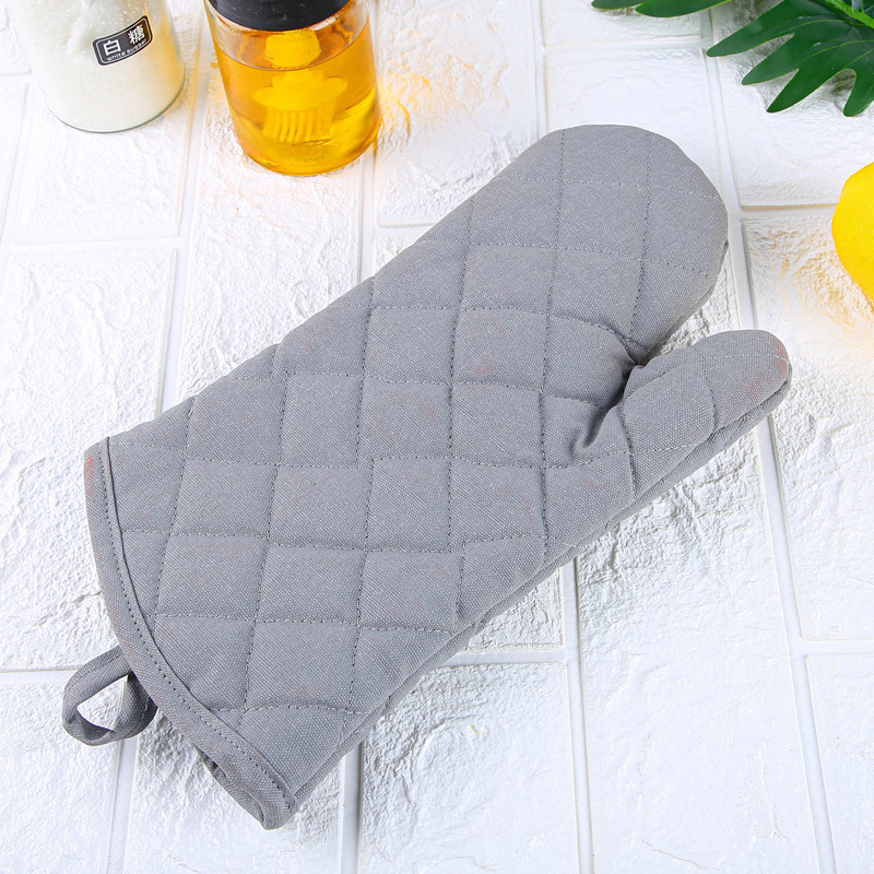 High Temperature Heat Resistant Oven Mitt Bbq Grill Fire Resistant Coating Insulated Cooking Gloves