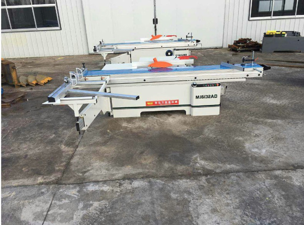 Quality MJ243 small vertical panel slide table saw machine with discount price now for sale