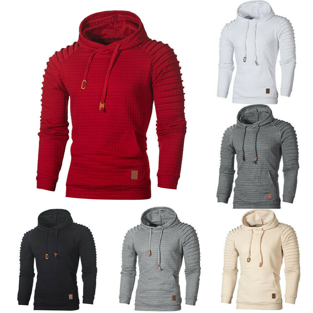 Quality 100 Cotton Heavyweight Hoodie Embroidered Mens Casual Hoodies for sale