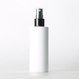 Quality White Empty Cosmetic Spray Bottle 100ml Plastic Body Silk Screen Optional for sale