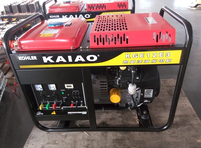 Buy cheap 12.5KVA AC Three Phase Kohler Gasoline Generator Set With 3000 / 3600rpm Speed from wholesalers