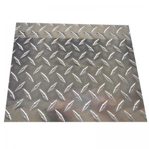 Quality 5052 6063 Rolling Aluminum Checker Sheet Noneslip 3bar 5bar For Trailers for sale