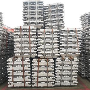 Quality Foundry Pure Aluminum Ingot Raw Material Unit Metal 99 Supplier for sale