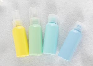 Quality Plastic Pet Cosmetic Travel Kit 30ml 50ml OEM With Pump Sprayer Screw Cap for sale