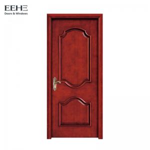 Quality Safety Residential Solid Hardwood Internal Doors With Handmade Carved Flowers for sale