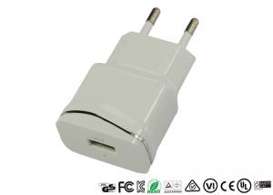 Quality Private Mold EU Plug Single Port USB Charger Mobile Phone Wall Adapter for sale