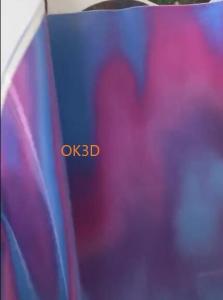 Quality OK3D supplier soft tpu material flip lenticular printing 3d lenticular fabrics/textiles/clothing for sale
