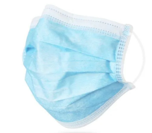 Quality Health Care Non Woven Fabric Mask ,  Disposable Blue Mask Customized Packgaing for sale