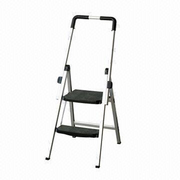 Quality 2 Steps Aluminum Portable Ladder, Lightweight Design for sale