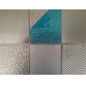 Quality 4' X 8' 1050 Embossed Aluminum Panels High Strength Anti Static Corrosion For Refrigerator for sale