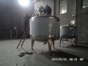 Quality Stainless Steel Mixing Tanks and Blending Magnetic Tanks Heating Cooling Blending Mixing Vat for sale
