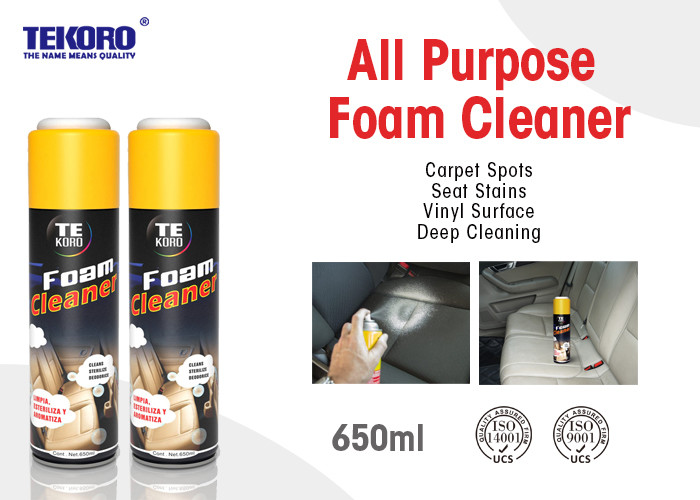 Quality All Purpose Foam Cleaner / Automotive Spray Cleaner For Removing Stains &amp; for sale