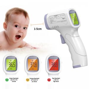 Quality Medical Grade Non Contact Infrared Thermometer With Data Retention Function for sale