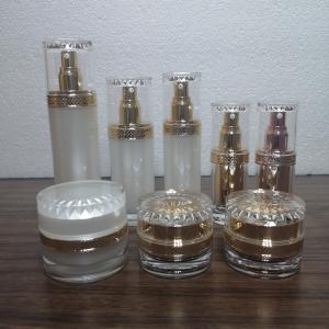 Quality Lotion Pump 80ml 120ml Empty Cosmetic Acrylic Container for sale