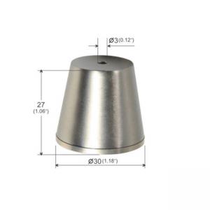 Quality Ceiling Attachment Cylindrical Trapezoidal Brass Plated Nickel YW86278 for sale